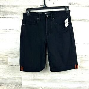 Blank NYC Men’s 31 Horatio Black 10" Denim Casual Skinny Fit Jean Shorts NWT